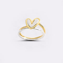 Self Love Layered Heart Ring