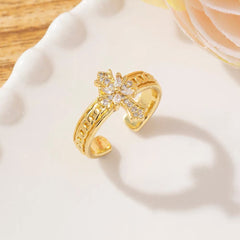 2-Piece Cross Stackable Ring Set