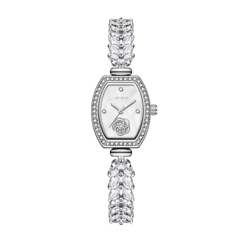Camellia Crystal Watch | Timeless Elegance