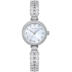 Water-Resistant Mermaid Crystal Watch