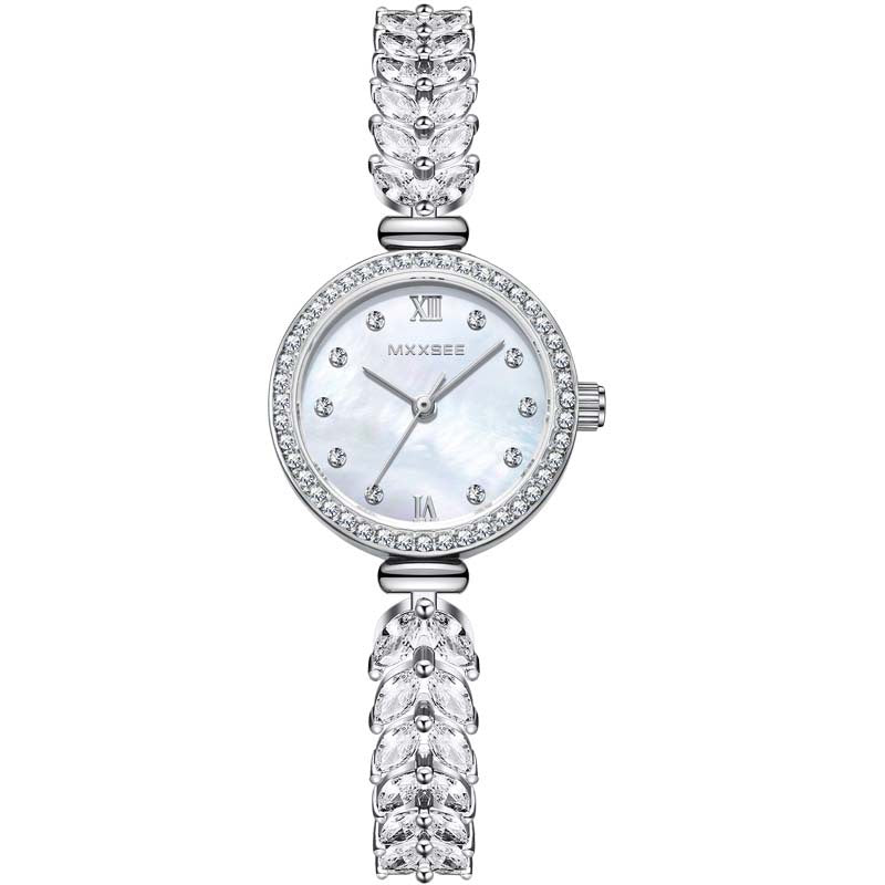 Water-Resistant Mermaid Crystal Watch