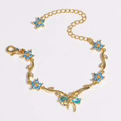 Crystal Bow Bracelet