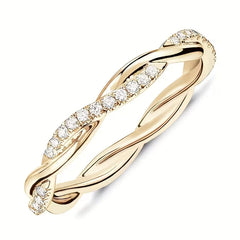 Two Style Accent Ring | Gold