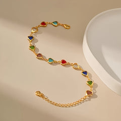 Unique Heart-Shaped Bracelet