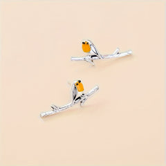 Cartoon Bird Earrings