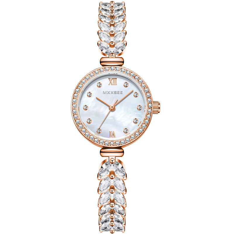 Water-Resistant Mermaid Crystal Watch