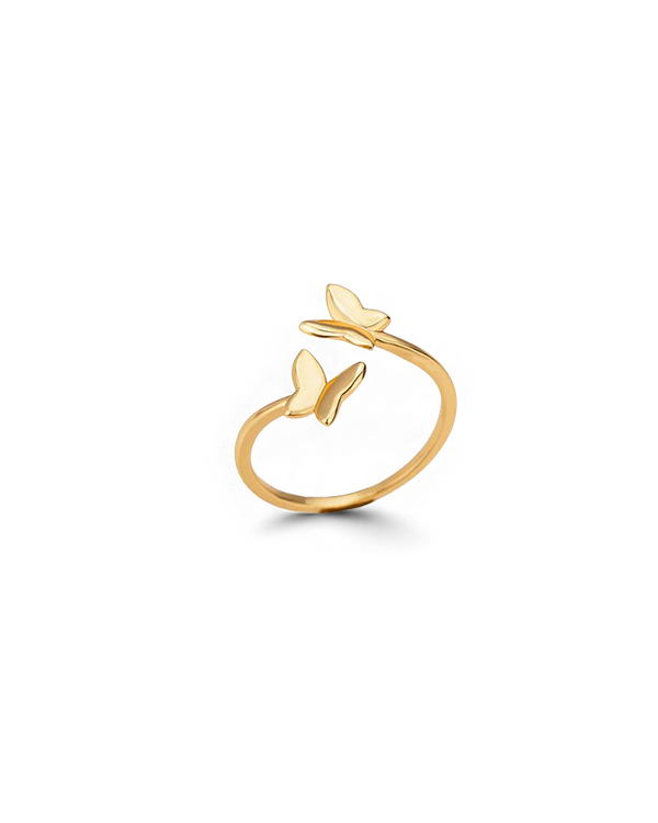 Adjustable Butterfly Ring