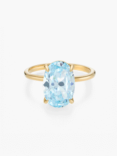 Aura Birthstone Ring