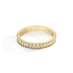 Baguette Birthstone Eternity Band