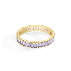 Baguette Birthstone Eternity Band