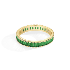 Baguette Birthstone Eternity Band