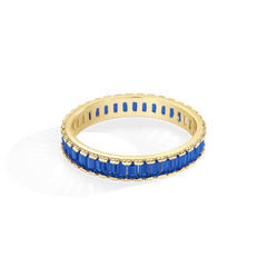 Baguette Birthstone Eternity Band