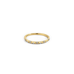Dainty Constellation Birthstone Ring