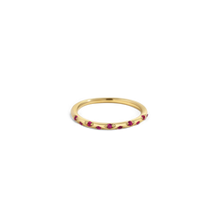 Dainty Constellation Birthstone Ring