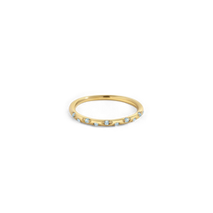 Dainty Constellation Birthstone Ring