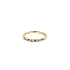 Dainty Constellation Birthstone Ring