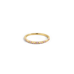 Dainty Constellation Birthstone Ring