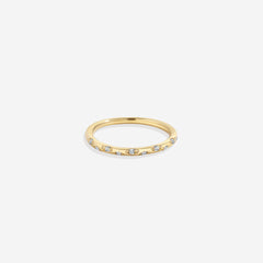 Dainty Constellation Birthstone Ring