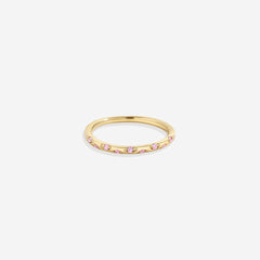 Dainty Constellation Birthstone Ring