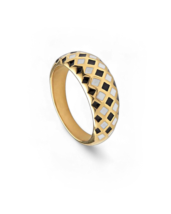 Checkerboard Ring