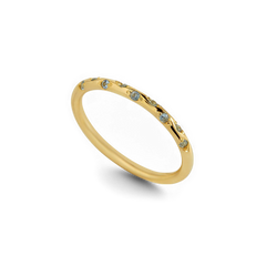 Dainty Constellation Birthstone Ring