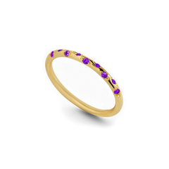 Dainty Constellation Birthstone Ring