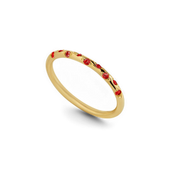 Dainty Constellation Birthstone Ring