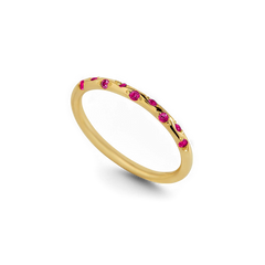 Dainty Constellation Birthstone Ring