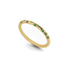 Dainty Constellation Birthstone Ring