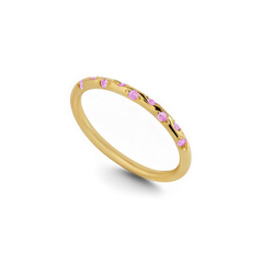 Dainty Constellation Birthstone Ring