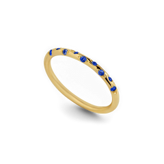Dainty Constellation Birthstone Ring