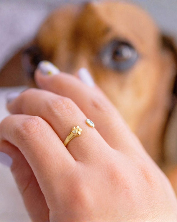 Dog Paw Ring