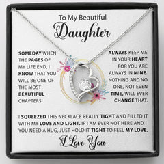 To My Beautiful Daughter - Time will never change my love for you - Gold