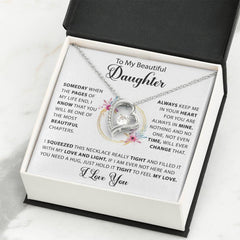 To My Beautiful Daughter - Time will never change my love for you - Gold
