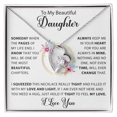 To My Beautiful Daughter - Time will never change my love for you - Gold