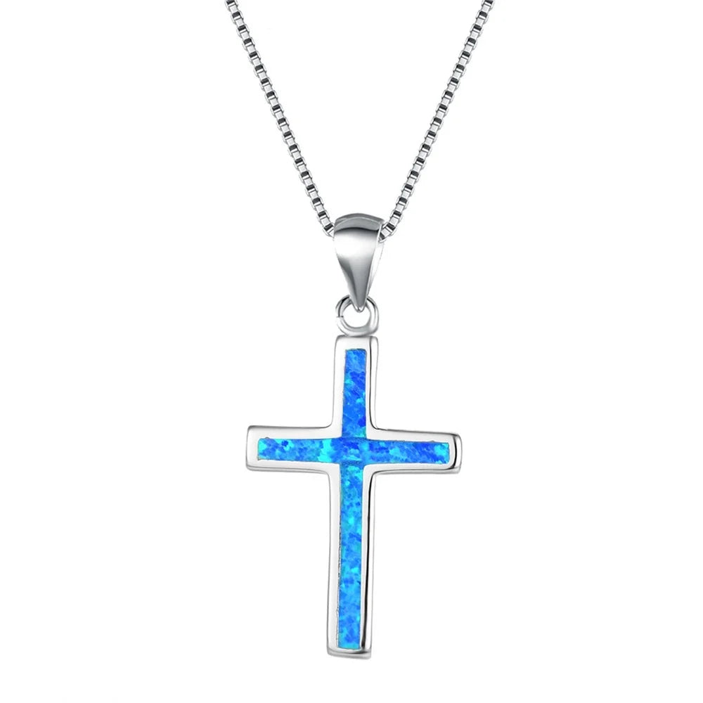 Sun Flower Opal Pendant Necklace