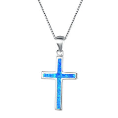Sun Flower Opal Pendant Necklace