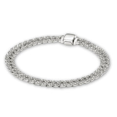 Pave Cuban Bracelet | Gold