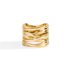 Wire Wrap Statement Ring