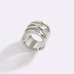 Wire Wrap Statement Ring