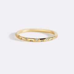 Dainty Constellation Birthstone Ring