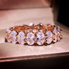 Oval Eternity Ring