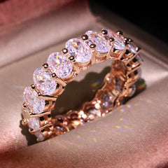 Oval Eternity Ring