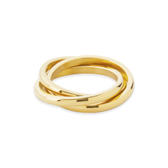 Dainty Interlocking Fidget Ring