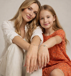 Matching Heart Bracelet Set