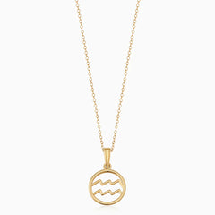 Zodiac sign necklace