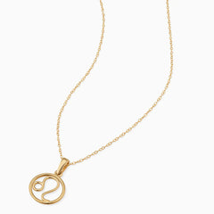 Zodiac sign necklace
