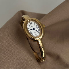 Oval Vintage Bracelet Watch