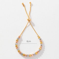 Adjustable Bead Bracelet