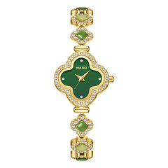 Jade Clover Waterproof Watch